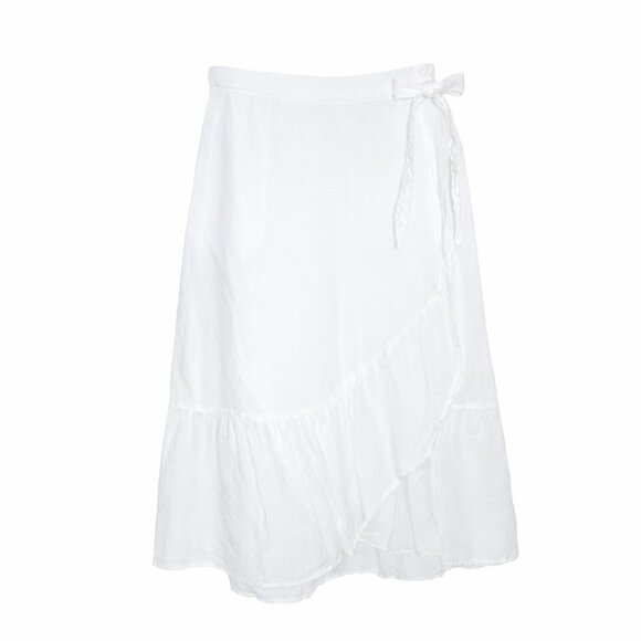 Tommy Bahama Dresses & Skirts - Tommy Bahama Linen Blend Faux Wrap Skirt | Size XXS (fits like a Small)